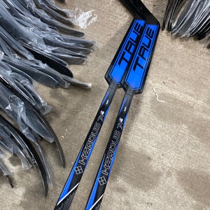 2 Pack New True Hzrdus 7x4 Goalie Stick T31 25" Blue