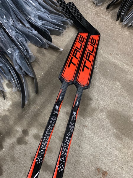 2 Pack New True Hzrdus 7x4 Goalie Stick T31 24” Orange