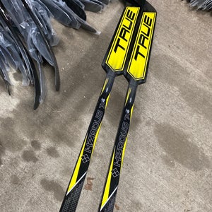 2 Pack New True Hzrdus 7x4 Goalie Stick T31 26" Yellow