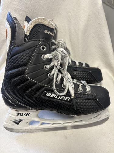 Senior Size 7 Bauer FLEXLITE 4.0 Ice Hockey Skates  Excellent Condition