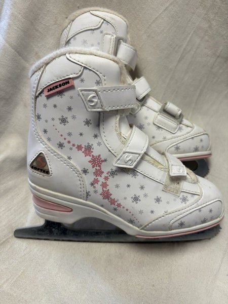 Girls Size 3 Jackson Softec Figure Ice Skates