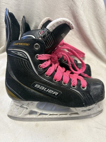 Junior Size 2 Bauer Supreme ONE20 Ice Hockey Skates