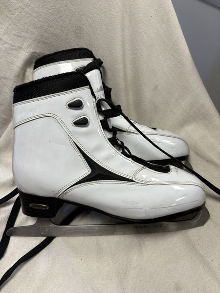 Senior Size 9 Lake Placid Figure Ice Skates. IMPERIAL ELITE Blades