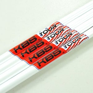 KBS Hi-Rev 2.0 Liberty USA White 4pc Wedge Shafts X Stiff .355 Tip Steel #201587