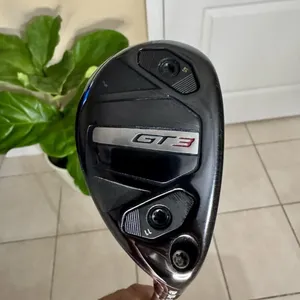 Titleist GT3 Hybrid 19° 3-Hybrid Stiff Flex - HZRDUS 80g Black RH W Head Cover