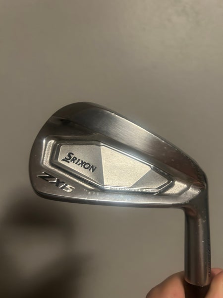 Men's 2025 Srixon zxi5 irons 4-9 iron kbs tour lite taper shafts stiff flex golf pride mcc 
white