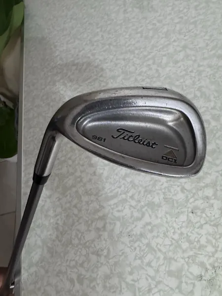 Titleist DCI 981 Lob Wedge 59*06 LH Stiff Flex Graphite Shaft 35.25"