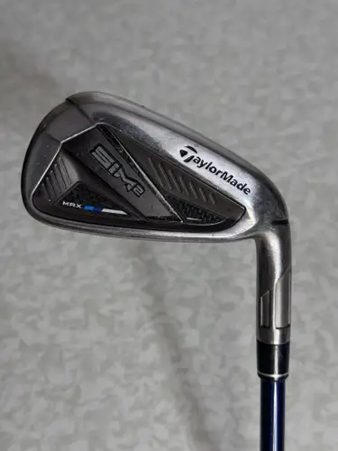 TaylorMade SIM2 Max 7 Iron Fujikura Ventus Blue 6-R Graphite Regular Flex 37” RH