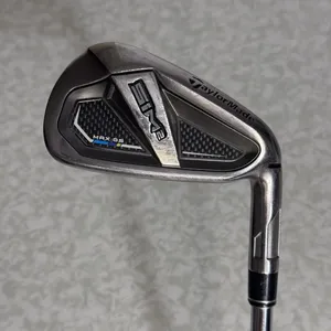 TaylorMade SIM2 MAX OS 6 Iron Regular Flex Steel KBS MAX MT 85 Shaft 37.5” RH