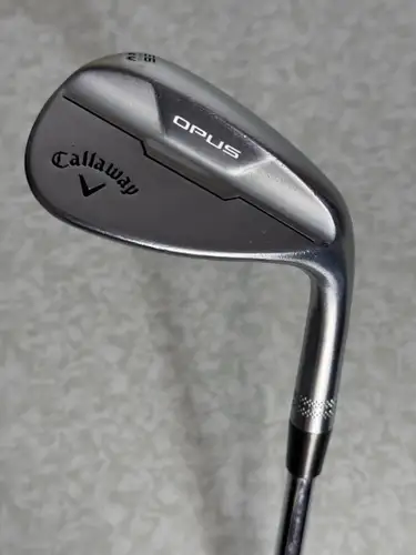 CALLAWAY OPUS CHROME SAND WEDGE 56°-14° (BOUNCE) W GRIND GRAPHITE WEDGE FLEX RH