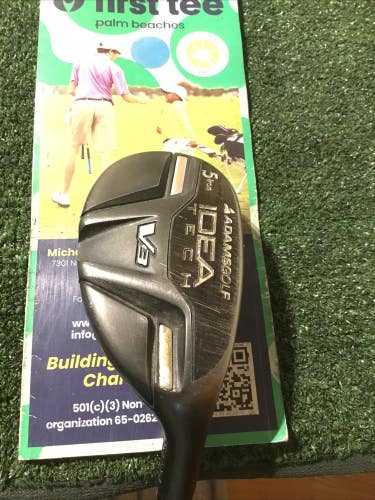 Adams Idea Tech V3 5 Iron Hybrid Seniors Lite Bassara 55g Graphite Shaft (39)