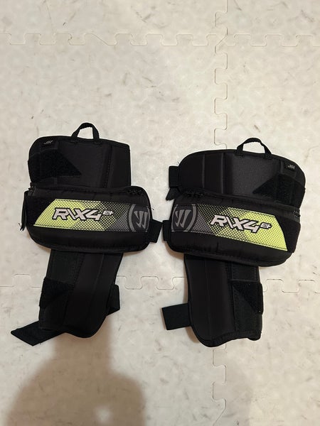 Warrior RX4 E+ Goalie Knee Pads Junior Size (Used)