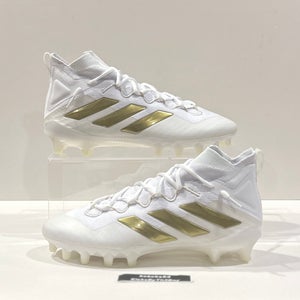 Size 11.5 Adidas Freak Ultra Boost Football Cleats White Gold GW2934 Primeknit