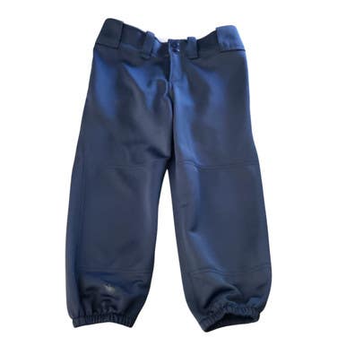 Used Mizuno SOFTBALL PANTS BB/SB Pant Womens Navy Blue LG 11760-S000082143