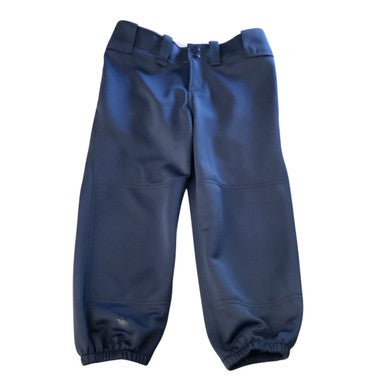 Used Mizuno SOFTBALL PANTS BB/SB Pant Womens Navy Blue LG 11760-S000082143
