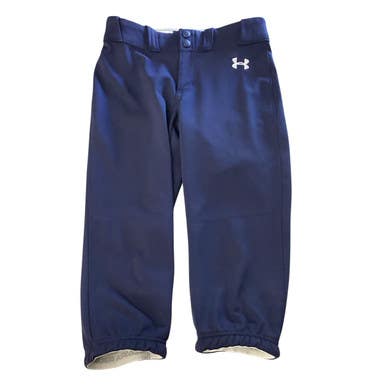 Used Under Armour SOFTBALL PANTS BB/SB Pant Womens Navy Blue MD 11760-S000082140