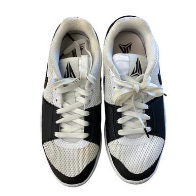 Used Nike Basketball Shoes M White Youth 06.5 11760-S000082139