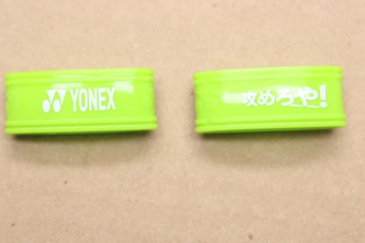*JAPAN EXCLUSIVE* YONEX RUBBER GRIP BAND FOR TENNIS RACQUETS (GREEN). QTY: 2