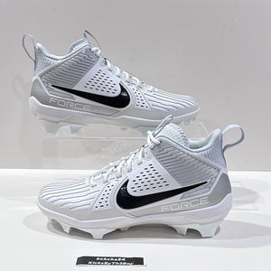 Size 12 Nike Force Savage Pro 3 TD Football Cleats White DA5453-104