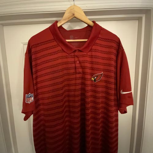 Red XXXXL Men's Nike Dri-Fit Shirt (Used)