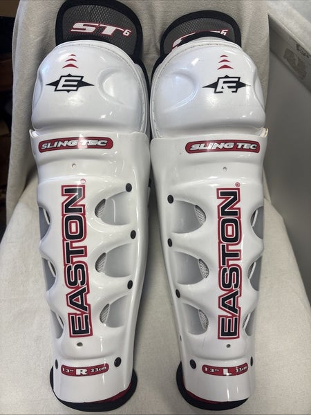 Size 13 Inch EASTON SLING TEC ST 6 Ice Hockey Shin Guards