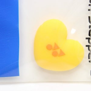 *NOS/RARE* YONEX "YELLOW HEART" TENNIS RACQUET VIBRATION DAMPENER. JAPAN STOCK