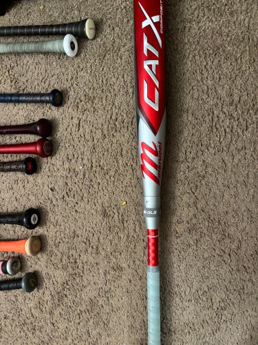 2023 Marucci CAT X Composite USSSA Certified Bat (-5) 28 oz 33" (Used)