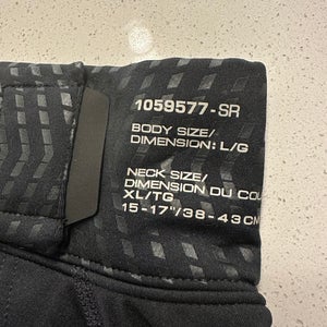 Senior Bauer (New) NeckProtect long sleeve undergarment top