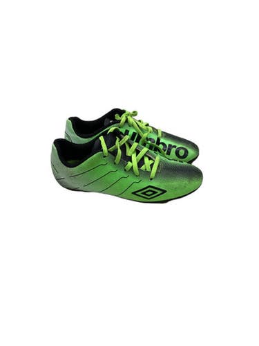 Used Umbro Soccer Cleats Green Junior 04 11347-S000255713