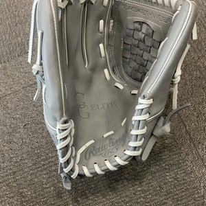 Used Rawlings GG ELITE BB/SB Glove RH Throw Grey 12 1/2" 11614-S000221812