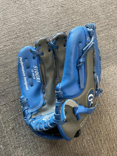 Used Rawlings SAVAGE S10GRY BB/SB Glove LH Throw Grey 10" 11614-S000221802