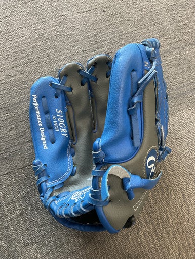Used Rawlings SAVAGE S10GRY BB/SB Glove LH Throw Grey 10" 11614-S000221802