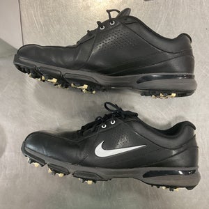 Used Nike Mens Golf Shoes Black Senior 9.5 11614-S000221801