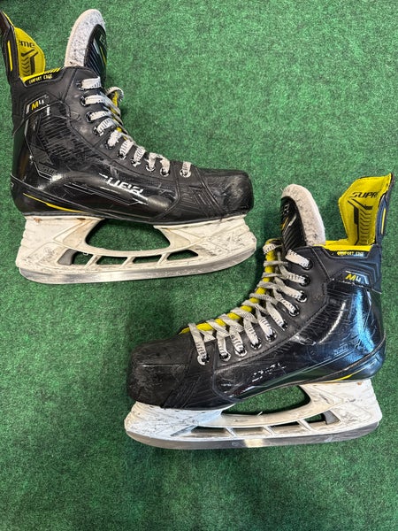 Senior Bauer Supreme M4 Hockey Skates (Fit 3) Size 9.5 (Used)