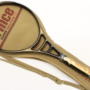 *NOS* PRINCE SUPER GRAPHITE LB OS TENNIS RACQUET (4 1/8) W/ COV. JAPAN STOCK!!