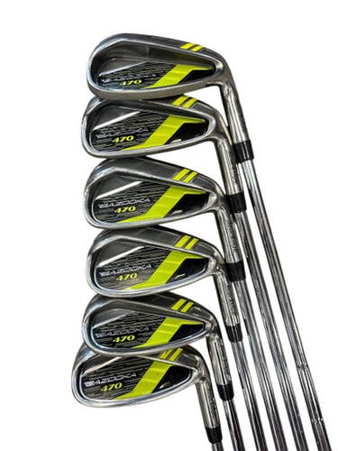 Used Tour Edge BAZOOKA 470 Mens Complete Set RH 12 Piece 11850-S000021526