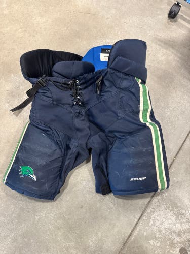Blue Bauer Custom Nexus Elite Hockey Pants Pro Stock (Used) | Senior Large (Endicott College)
