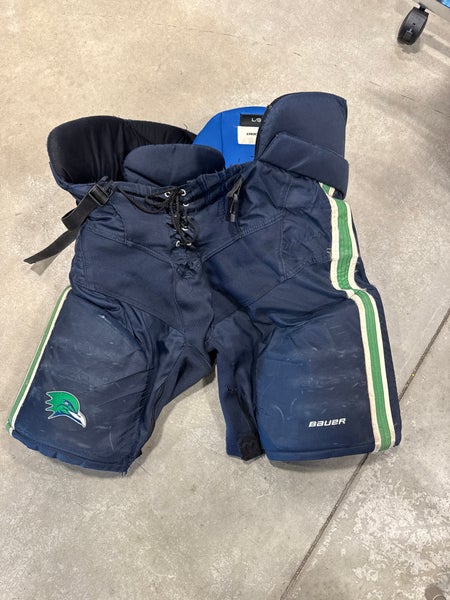 Blue Bauer Custom Nexus Elite Hockey Pants Pro Stock (Used) | Senior Large (Endicott College)