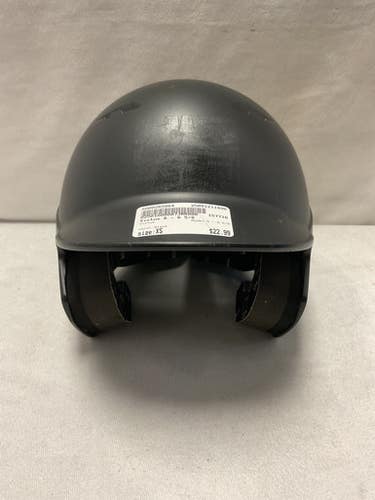Used Victus 6 - 6 5/8 Batting Helmet No Mask Black XS 11490-S000265864