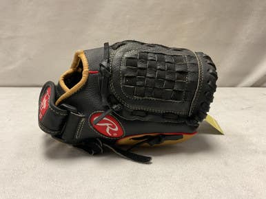 Used Rawlings PM105BCCS BB/SB Glove RH Throw Black 10 1/2" 11490-S000265865