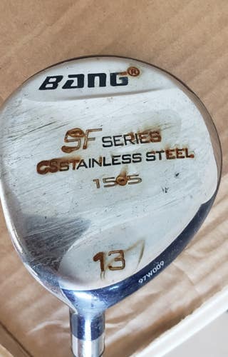 40.5 IN BANG SF SERIES STAINLESS STEEL 13 FAIRWAY WOOD GOLF CLUB V NICE  AZ925