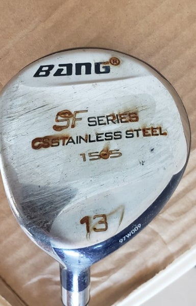 40.5 IN BANG SF SERIES STAINLESS STEEL 13 FAIRWAY WOOD GOLF CLUB V NICE  AZ925