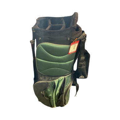 Used Nike 5 WAY STAND BAG Mens Stand Bag Green 11859-S000025558