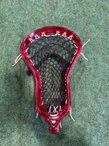 Red ECD Lacrosse Ion Strung Head (Used)