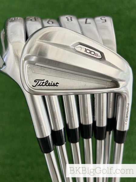 Titleist T100s 21 Forged Iron Set 5-48 / Project X LZ 5.5 (Firm) Stiff