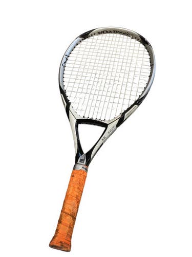 Used Wilson K THREE Adult Tennis Racquet Grey 4 3/8" 11884-S000052824