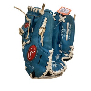 Used Rawlings HIGHLIGHT SEIRES BB/SB Glove RH Throw Carolina Blue 10 1/2" 11884-S000052810