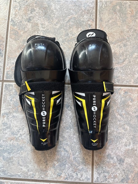 Youth Pure Hockey 10" Shin Pads (Used)
