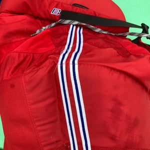 Red Senior Large Bauer Supreme One80 Hockey Pants (Used)