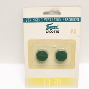 *NOS* 2-PACK LACOSTE "LT 515" RETRO STYLE TENNIS RACQUET VIBRATION DAMPENERS